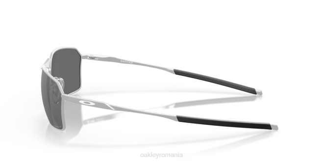 Oakley Lentile polarizate prizm negre, rama crom satinat savitar ochelari 620J541