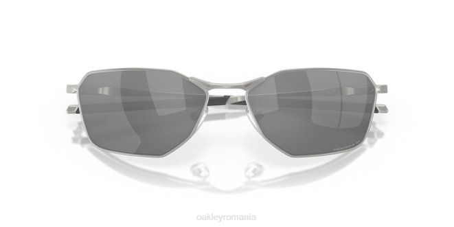 Oakley Lentile polarizate prizm negre, rama crom satinat savitar ochelari 620J541