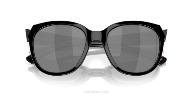 Oakley Lentile polarizate prizm negre, rama neagra lustruita cheie usoara ochelari 620J943