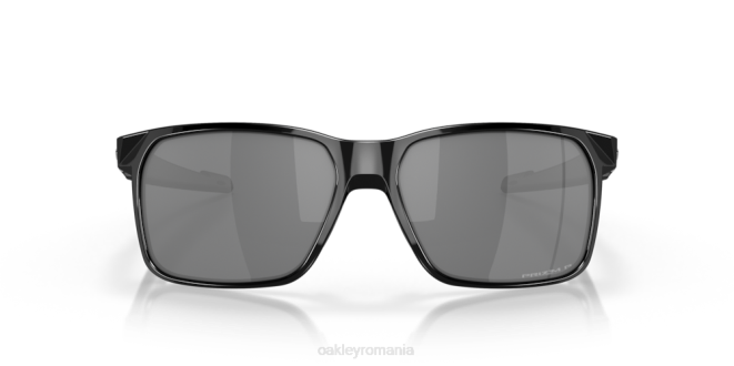Oakley Lentile polarizate prizm negre, rama neagra lustruita portalul x ochelari 620J339