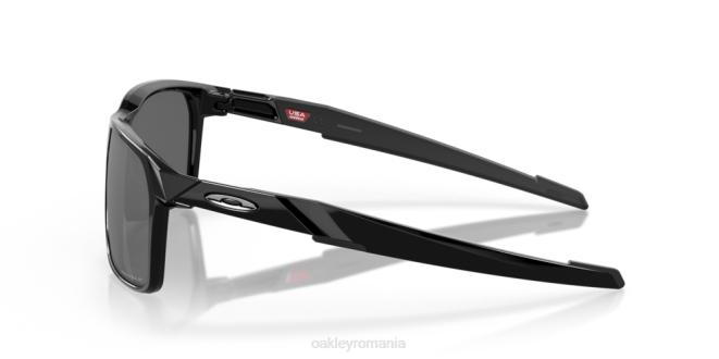 Oakley Lentile polarizate prizm negre, rama neagra lustruita portalul x ochelari 620J339