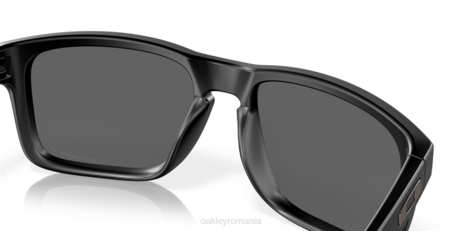 Oakley Lentile polarizate prizm negre, rama neagra mata Holbrook (potrivire cu punte joasă) ochelari 620J787