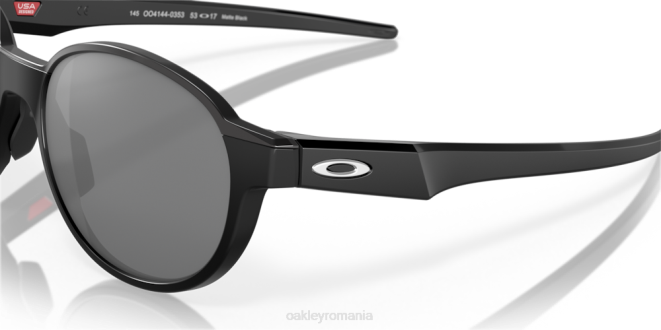 Oakley Lentile polarizate prizm negre, rama neagra mata aruncare cu banul ochelari 620J525