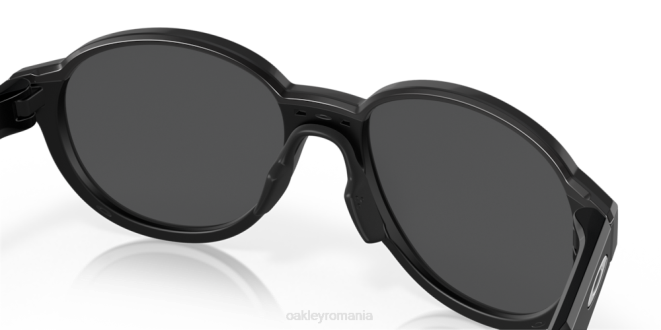 Oakley Lentile polarizate prizm negre, rama neagra mata aruncare cu banul ochelari 620J525