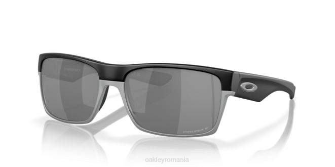 Oakley Lentile polarizate prizm negre, rama neagra mata doua fete ochelari 620J688