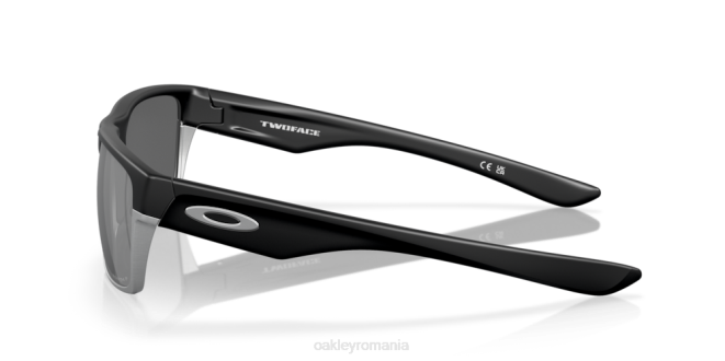 Oakley Lentile polarizate prizm negre, rama neagra mata doua fete ochelari 620J688