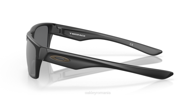 Oakley Lentile polarizate prizm negre, rama neagra mata doua fete ochelari 620J690