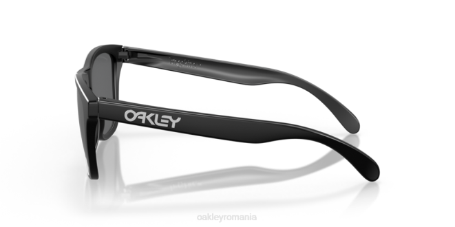 Oakley Lentile polarizate prizm negre, rama neagra mata piei de broasca (podenie joasa) ochelari 620J814