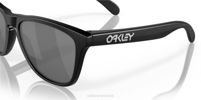 Oakley Lentile polarizate prizm negre, rama neagra mata piei de broasca (podenie joasa) ochelari 620J814