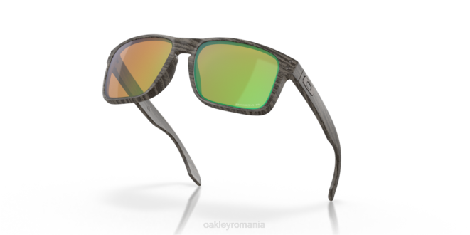 Oakley Lentile polarizate prizm pentru apă mică, cadru din lemn colecția holbrook woodgrain ochelari 620J65