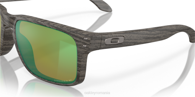 Oakley Lentile polarizate prizm pentru apă mică, cadru din lemn colecția holbrook woodgrain ochelari 620J65