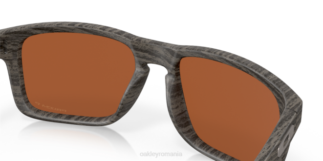 Oakley Lentile polarizate prizm pentru apă mică, cadru din lemn colecția holbrook woodgrain ochelari 620J65