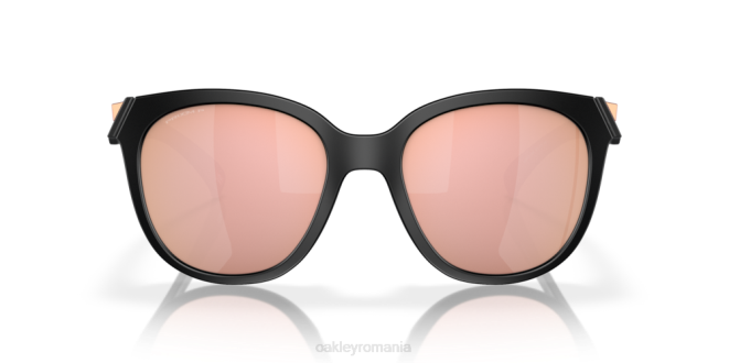 Oakley Lentile polarizate prizm rose gold, cadru negru mat cheie usoara ochelari 620J941