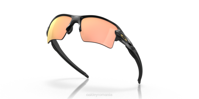 Oakley Lentile polarizate prizm rose gold, cadru negru mat flak 2.0 xl ochelari 620J141