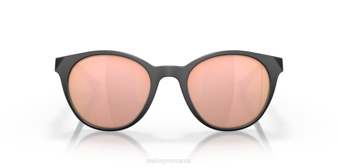 Oakley Lentile polarizate prizm rose gold, cadru negru mat stropi de spumă ochelari 620J1086