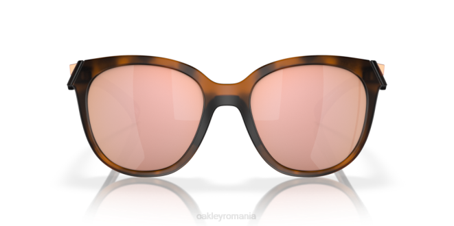 Oakley Lentile polarizate prizm rose gold, rama broasca testoasa maro mat cheie usoara ochelari 620J944