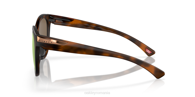 Oakley Lentile polarizate prizm rose gold, rama broasca testoasa maro mat cheie usoara ochelari 620J944