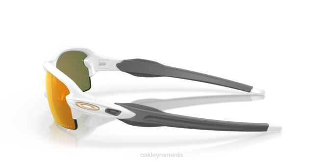 Oakley Lentile polarizate prizm ruby, cadru alb mat flak 2.0 (podență joasă) ochelari 620J874