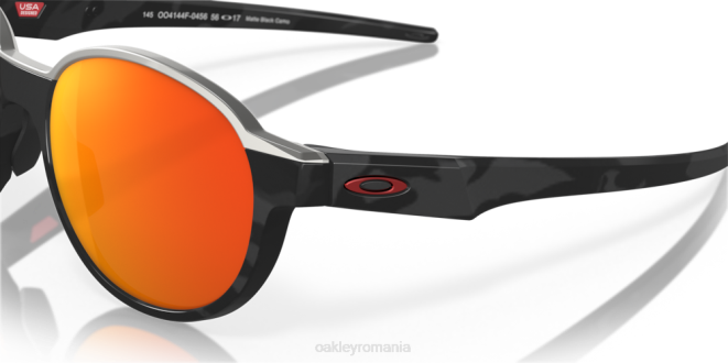 Oakley Lentile polarizate prizm ruby, cadru camo negru mat coinflip (potrivire cu punte joasă) ochelari 620J530