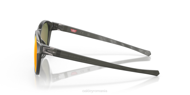Oakley Lentile polarizate prizm ruby, rama fum gri mat reedmace (potrivire cu punte joasă) ochelari 620J659
