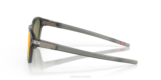 Oakley Lentile polarizate prizm ruby, rama fum gri mat zăvor (potrivire cu punte joasă) ochelari 620J912