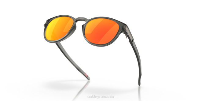 Oakley Lentile polarizate prizm ruby, rama fum gri mat zăvor (potrivire cu punte joasă) ochelari 620J912