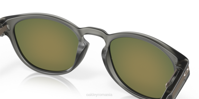 Oakley Lentile polarizate prizm ruby, rama fum gri mat zăvor (potrivire cu punte joasă) ochelari 620J912