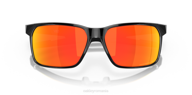 Oakley Lentile polarizate prizm ruby, rama neagra lustruita portalul x ochelari 620J341