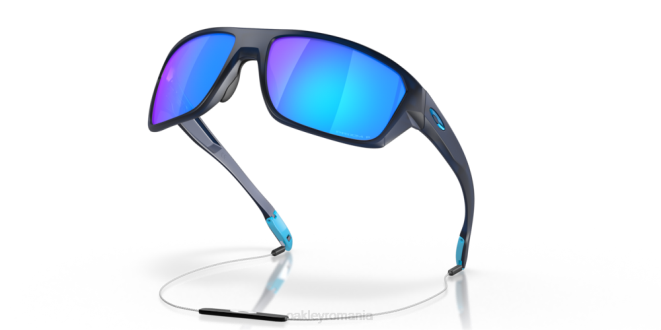 Oakley Lentile polarizate prizm safir, cadru albastru translucid mat lovitură divizată ochelari 620J298