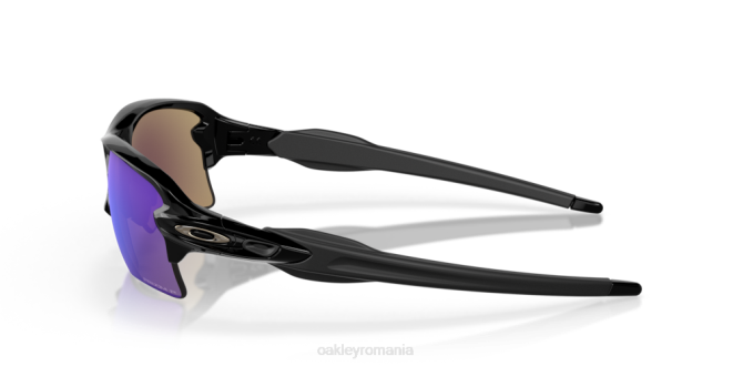 Oakley Lentile polarizate prizm safir, cadru negru lustruit flak 2.0 xl ochelari 620J143
