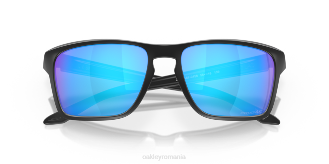 Oakley Lentile polarizate prizm safir, cadru negru mat sylas (potrivire cu punte joasă) ochelari 620J960