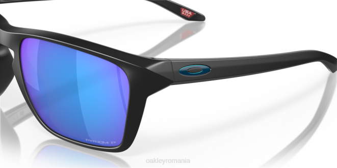 Oakley Lentile polarizate prizm safir, cadru negru mat sylas (potrivire cu punte joasă) ochelari 620J960