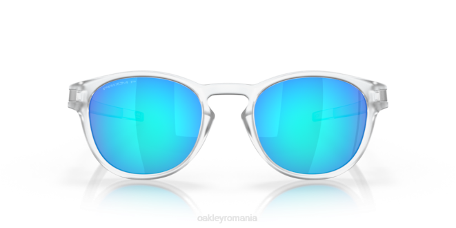 Oakley Lentile polarizate prizm safir, cadru transparent mat zăvor ochelari 620J859