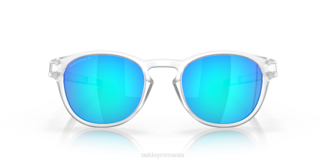 Oakley Lentile polarizate prizm safir, cadru transparent mat zăvor (potrivire cu punte joasă) ochelari 620J911