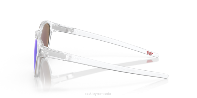 Oakley Lentile polarizate prizm safir, cadru transparent mat zăvor (potrivire cu punte joasă) ochelari 620J911