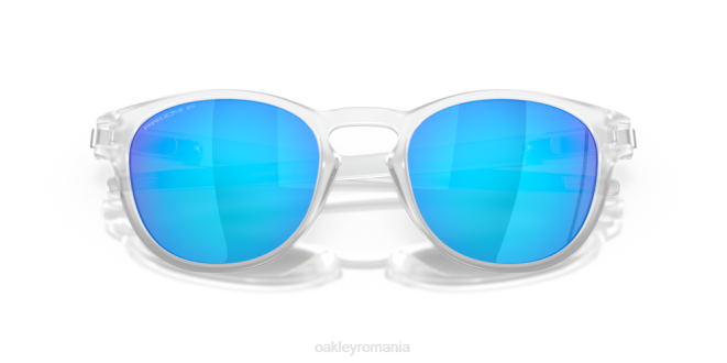 Oakley Lentile polarizate prizm safir, cadru transparent mat zăvor (potrivire cu punte joasă) ochelari 620J911