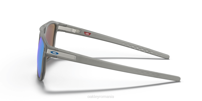 Oakley Lentile polarizate prizm safir, ramă cu cerneală gri mată latch beta ochelari 620J948