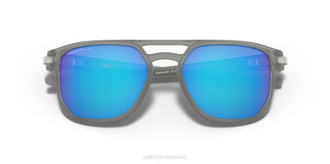 Oakley Lentile polarizate prizm safir, ramă cu cerneală gri mată latch beta ochelari 620J948
