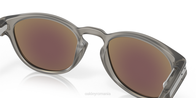 Oakley Lentile polarizate prizm safir, ramă cu cerneală gri mată zăvor ochelari 620J852