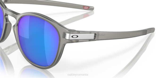 Oakley Lentile polarizate prizm safir, ramă cu cerneală gri mată zăvor (potrivire cu punte joasă) ochelari 620J907