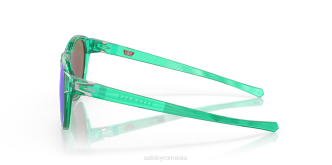 Oakley Lentile polarizate prizm safir, rama celeste transparenta reedmace (potrivire cu punte joasă) ochelari 620J664