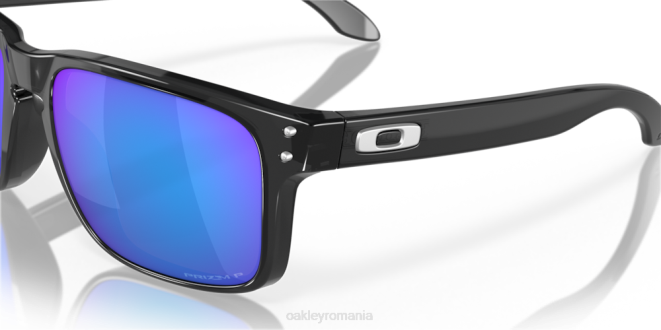 Oakley Lentile polarizate prizm safir, rama cerneala neagra Holbrook (potrivire cu punte joasă) ochelari 620J798
