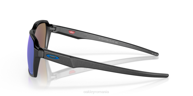 Oakley Lentile polarizate prizm safir, rama din otel pariu ochelari 620J520