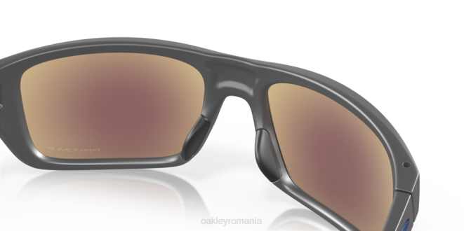 Oakley Lentile polarizate prizm safir, rama gri inchis mat punct scazut ochelari 620J500