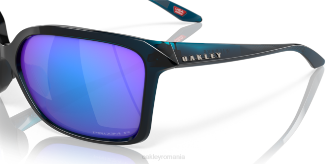 Oakley Lentile polarizate prizm safir, rama trans poseidon wildrye ochelari 620J288