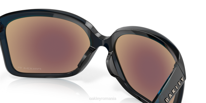 Oakley Lentile polarizate prizm safir, rama trans poseidon wildrye ochelari 620J288