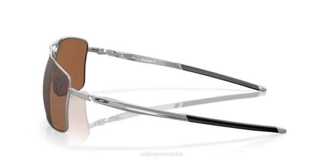 Oakley Lentile polarizate prizm tungsten, cadru cromat lustruit ecartamentul 8 ochelari 620J514