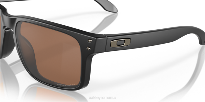 Oakley Lentile polarizate prizm tungsten, cadru negru mat holbrook ochelari 620J53