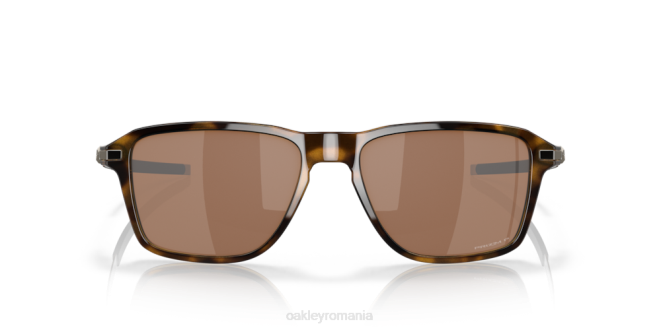Oakley Lentile polarizate prizm tungsten, rama broasca testoasa maro lustruita casă de roată ochelari 620J1038