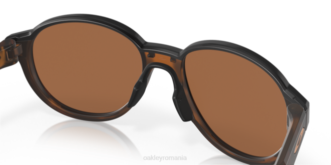 Oakley Lentile polarizate prizm tungsten, rama broasca testoasa maro mat aruncare cu banul ochelari 620J526